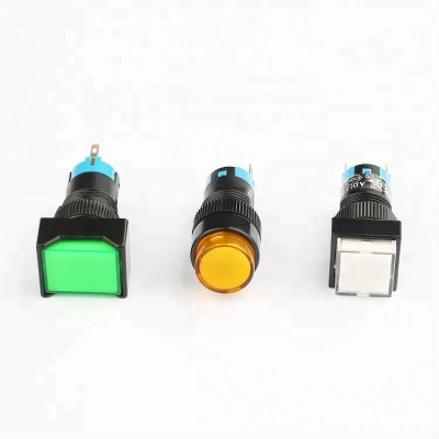 Factory price hot sell 12mm pushbutton  indicator lamp